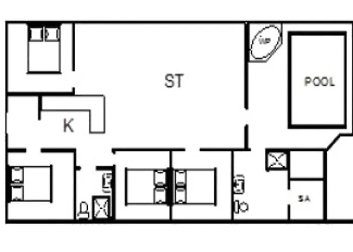 Tranquil Oasis In Henne Strand-by Traum Casa vacanze Henne Strand